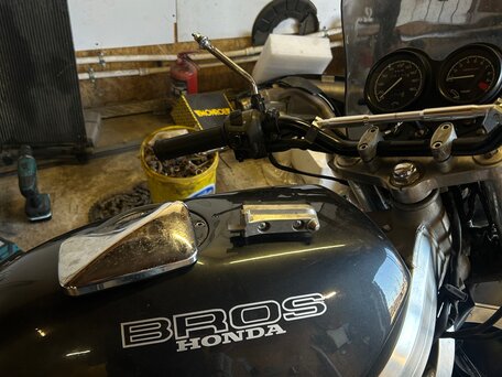 1989 Honda Bros, серебристый, 190000 рублей, вид 5