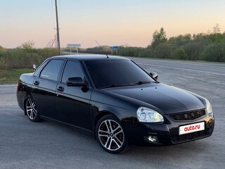 2012 Lada (ВАЗ) Priora I, синий, 595000 рублей, вид 4