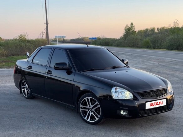 2012 Lada (ВАЗ) Priora I, синий, 595000 рублей - вид 3