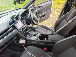 2020 Honda Civic X Рестайлинг, белый, 1850000 рублей, вид 5