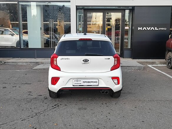 2017 Kia Picanto GT Line III, белый, 1249000 рублей - вид 5