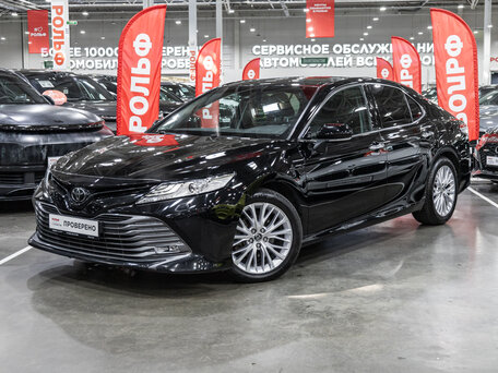 2018 Toyota Camry VIII (XV70), чёрный, 2719700 рублей, вид 1