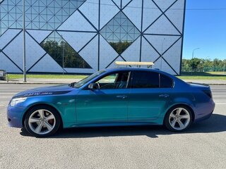 2008 BMW 5 серии 530d V (E60/E61) Рестайлинг, синий, 2000000 рублей, вид 5