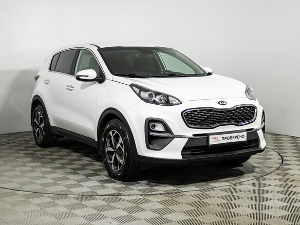 2021 Kia Sportage IV Рестайлинг, белый, 1999700 рублей - вид 2