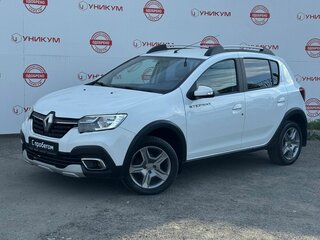 2020 Renault Sandero Stepway II Рестайлинг, белый, 888000 рублей, вид 1