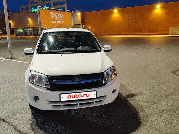 2013 Lada (ВАЗ) Granta I, белый, 450000 рублей - вид 19