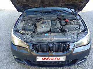 2007 BMW 5 серии 525xi V (E60/E61), чёрный, 1300000 рублей, вид 3