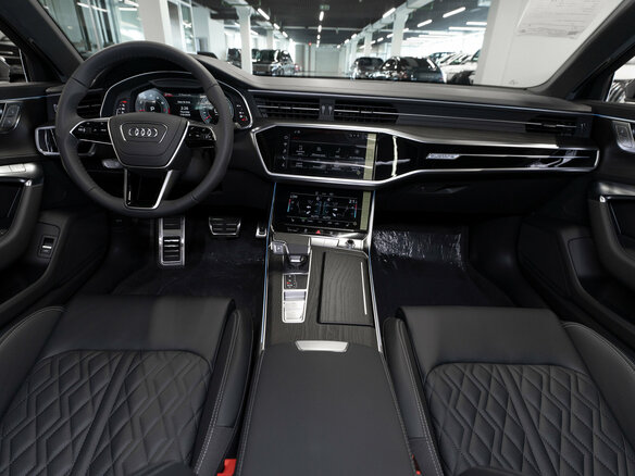 2025 Audi A6 45 TFSI Long V (C8) Рестайлинг, чёрный - вид 7