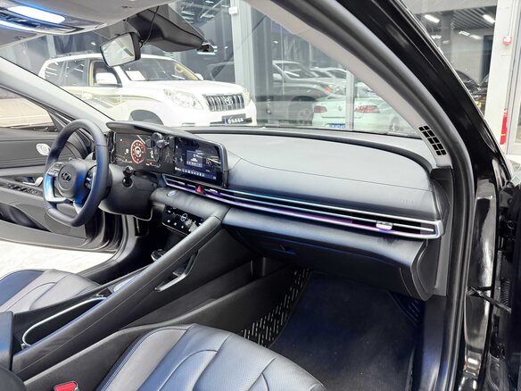2022 Hyundai Elantra VII (CN7), чёрный - вид 15