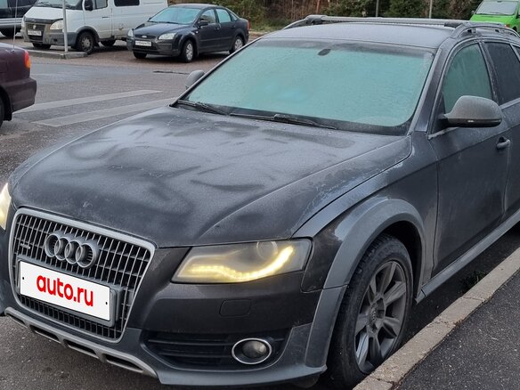 2010 Audi A4 allroad IV (B8), чёрный, 1350000 рублей