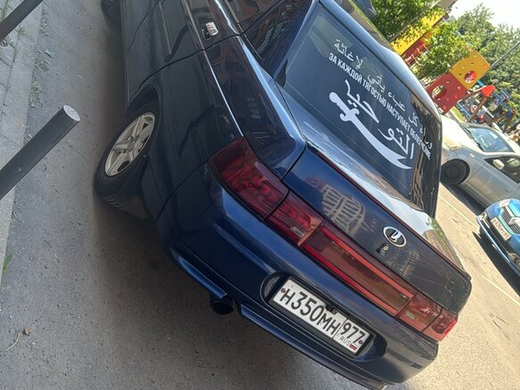 2002 Lada (ВАЗ) 2110, синий, 450000 рублей - вид 12