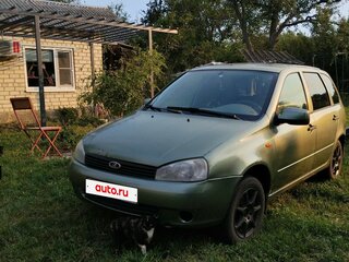 2011 Lada (ВАЗ) Kalina I, зелёный, 250000 рублей, вид 2