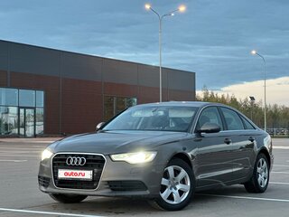 2014 Audi A6 IV (C7), коричневый, 1550000 рублей, вид 1