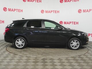 2017 Lada (ВАЗ) Vesta SW I, чёрный, 831000 рублей, вид 4
