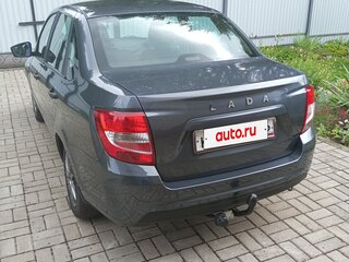 2018 Lada (ВАЗ) Granta I Рестайлинг, серый, 440000 рублей, вид 4