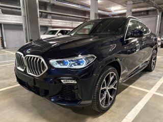 2021 BMW X6 40i III (G06), синий, 9490000 рублей, вид 5