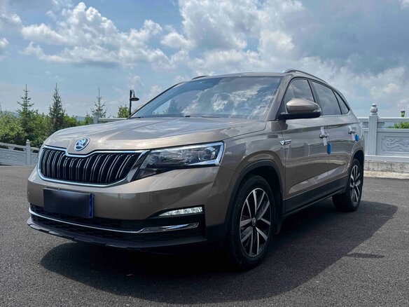 2022 Skoda Kamiq GT I (China Market), коричневый, 1590000 рублей
