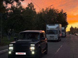 2001 Lada (ВАЗ) 2121 (4x4) Фора I Рестайлинг, фиолетовый, 400000 рублей, вид 1