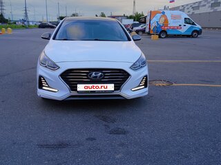 2018 Hyundai Sonata VII (LF) Рестайлинг, серый, 1650000 рублей, вид 2