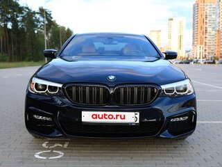 2017 BMW 5 серии 530i VII (G30/G31/G38), синий, 2490000 рублей, вид 1