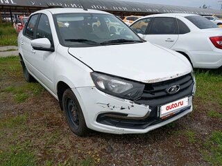 2023 Lada (ВАЗ) Granta I Рестайлинг, белый, 482333 рублей, вид 2