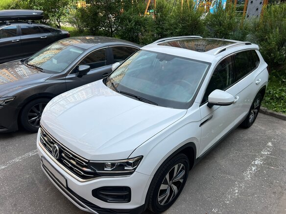 2021 Volkswagen Tayron I, белый - вид 7
