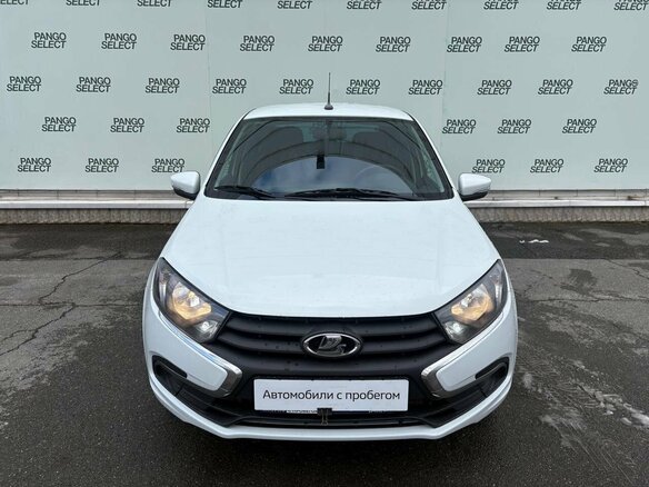 2021 Lada (ВАЗ) Granta I Рестайлинг, белый, 620000 рублей - вид 1