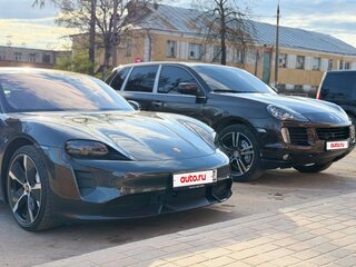 2008 Porsche Cayenne S I Рестайлинг (957), коричневый, 1200000 рублей, вид 5