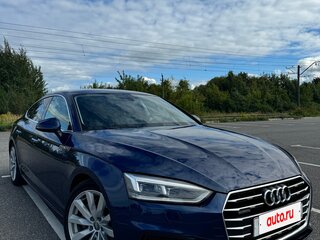 2017 Audi A5 II (F5), синий, 3250000 рублей, вид 3