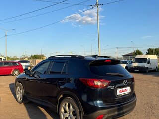 2017 Mazda CX-5 I Рестайлинг, синий, 1730000 рублей, вид 4