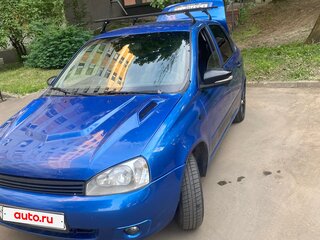 2006 Lada (ВАЗ) Kalina I, синий, 140000 рублей, вид 3