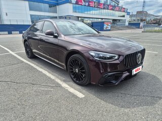 2022 Mercedes-Benz S-Класс 350 d VII (W223), красный, 8800000 рублей, вид 2