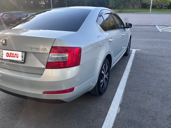 2014 Skoda Octavia III (A7), серебристый - вид 7