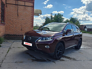 2013 Lexus RX 350 III Рестайлинг, красный, 2380000 рублей, вид 4