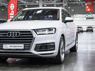 2018 Audi Q7 II (4M), белый, 4199700 рублей, вид 4