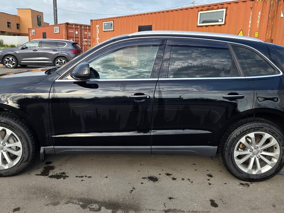 2015 Audi Q5 I (8R) Рестайлинг, чёрный - вид 2