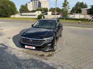 2018 Volkswagen Touareg III, чёрный, 4490000 рублей, вид 3