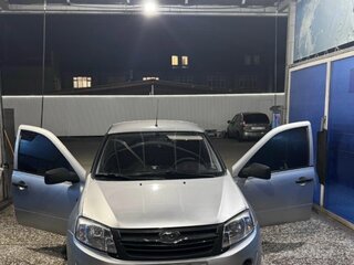 2013 Lada (ВАЗ) Granta I, серебристый, 270000 рублей, вид 4
