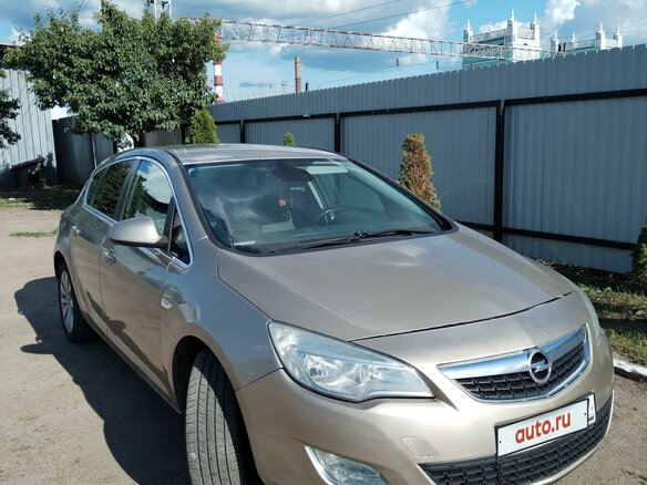 2012 Opel Astra J, бежевый, 580000 рублей - вид 4