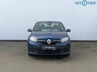 2017 Renault Logan II, синий, 689000 рублей, вид 2