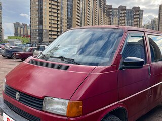 1992 Volkswagen Transporter T4, пурпурный, 210000 рублей, вид 1