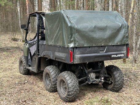 2013 Polaris Ranger 6x6, зелёный, 2250000 рублей, вид 5