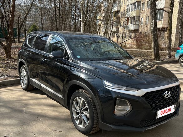 2018 Hyundai Santa Fe IV, чёрный, 2901000 рублей - вид 2