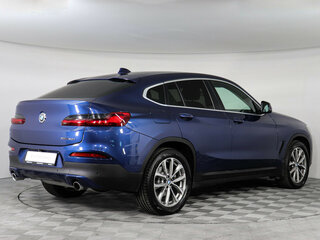 2019 BMW X4 30i II (G02), синий, 3999000 рублей, вид 2