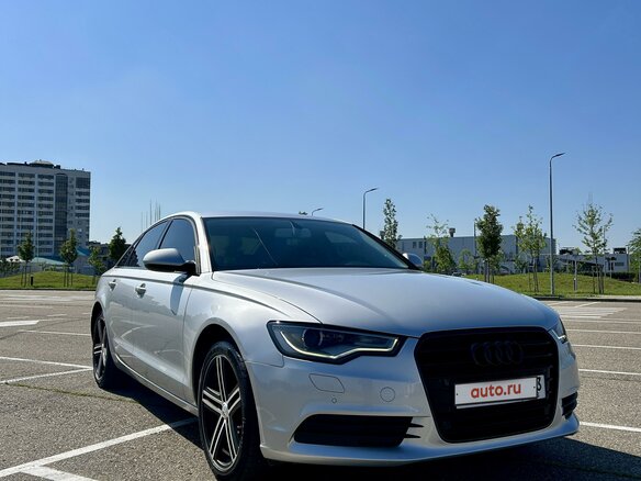 2014 Audi A6 IV (C7), серебристый, 1890000 рублей - вид 5