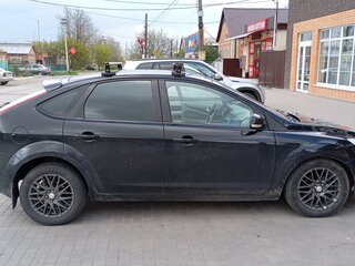 2008 Ford Focus II Рестайлинг, чёрный, 760000 рублей, вид 2