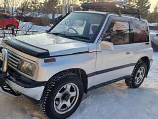 1991 Suzuki Escudo I, серебристый, 360000 рублей, вид 1
