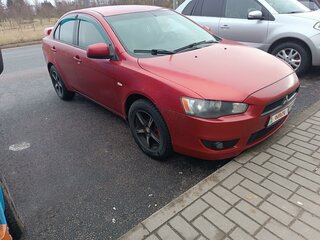 2007 Mitsubishi Lancer X, красный, 630000 рублей, вид 2