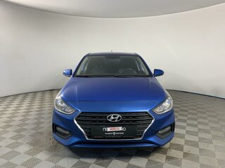 2019 Hyundai Solaris II, синий, 1700000 рублей, вид 2