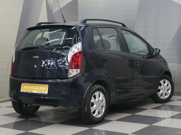 2009 Chery Kimo (A1), чёрный - вид 1